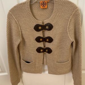 Tori Burch cropped cardigan sweater
